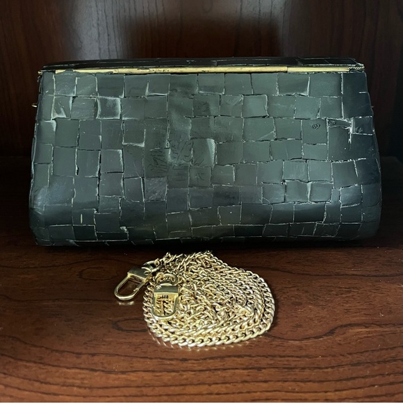 RAMLA Handmade Mosaic Clutch/Crossbody - Picture 3 of 4